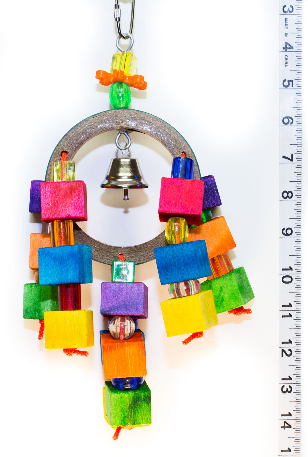 Balsa Rainbow Ring by Super Bird Creations
