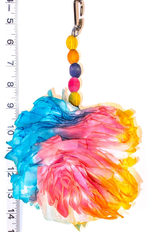Snow Cone - Foraging Shredder Puff by Cheep Thrills Bird Toys