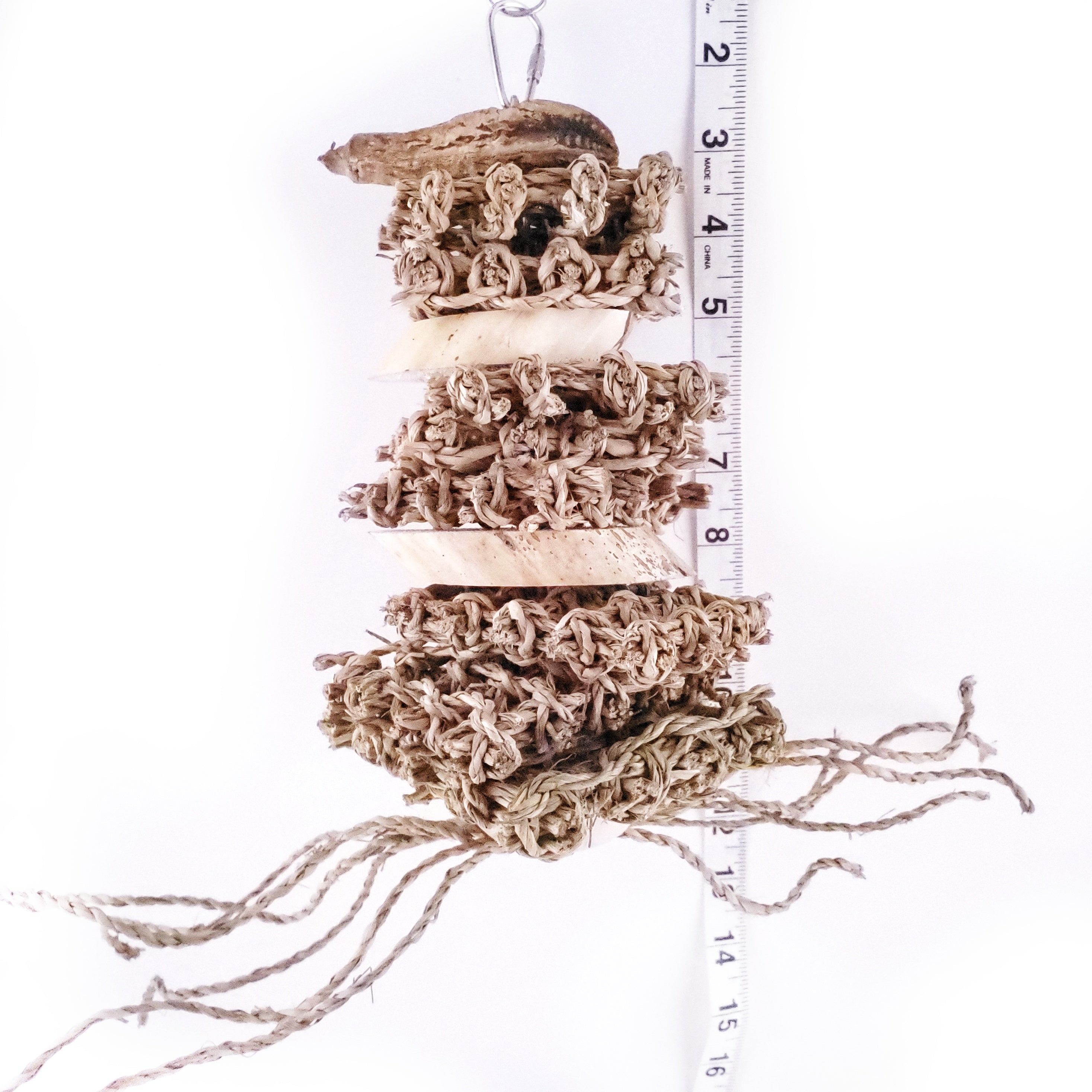 Shredder Stax - Seagrass & Yucca by Cheep Thrills Bird Toys